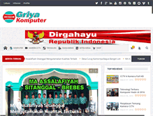 Tablet Screenshot of griyakomputer.com